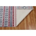 thumbnail image 6 of Casavani Living Room Rug Outdoor Garden Durrie,Red 2.6x8 feet, 6 of 6