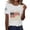 White, variant on MEICHEN 4th Of July Shirts For Women Summer USA Star Stripes Graphic Tees Patriotic Blouse 250 Anniversary USA Shirt