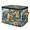 Multicolor 1, variant on ADECORIVY Hawaiian Pineapple Storage Bin with Zipper Lid, Fabric Storage Baskets Boxes with Handles, Decorative Clothes Organizer Containers for Shelves, Wardrobe, Closet