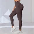 thumbnail image 4 of Cellulite Compression 3D Leggings Full Length Buttery Soft Yoga Pants 3D Anti Cellulite Leggings for Women Breathable Booty Butt Lifting Leggings Anti Cellulite Leggings Tummy Shaping Pants Coffee S, 4 of 8
