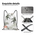 thumbnail image 6 of Kdxio Vintage Palm Trees Print Drawstring Backpack Bag,Waterproof Draw String Back Sack, Gym Drawstring Bags Swim Bag For Unisex, 6 of 9