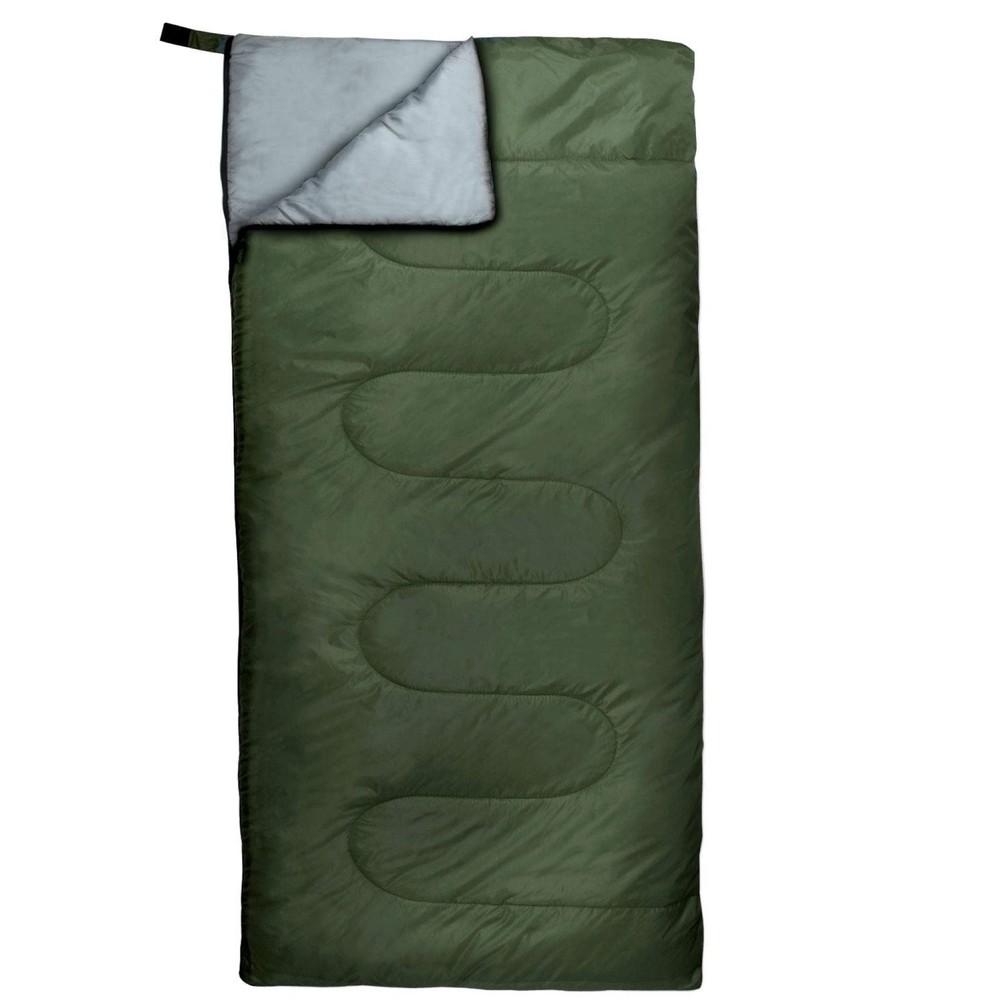 10 Pack Bulk Wholesale of Cold Weather Envelope Sleeping Bags for Adults, Kids, Homeless, Camping, Indoors, Outdoors - 10 Count Sleeping Bags in Black, Navy Blue, Forest Green, Red - 71"L x 30"W