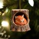 thumbnail image 2 of Adorno navideño con animales colgantes Adorno colgante con animales bonitos para ventanas, paredes y hogares, 2 of 6