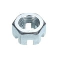 thumbnail image 3 of 5/8"-18 Hexagon Slotted Nut, Grade 6.8 Carbon Steel Hex Nuts, Silver, 1Pack, 3 of 5