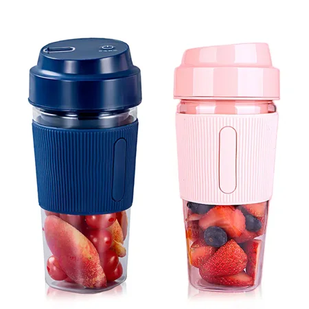 

1pc 10.14oz Portable Electric Juicer Mixer Cup Blender Home Squeezer USB Rechargeable Juicer USB Fast Blender Kitchen Appliances