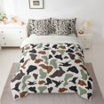 thumbnail image 2 of jejeloiu Wild Mallard Duck 7-Piece Twin Bedding Sets,Gray Green Brown Bedding Comforter Set For Kids Reversible, 2 of 8