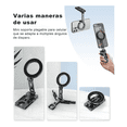 thumbnail image 2 of Toneof Magnético Mini Trípie Soporte Para Teléfono Celular Xtellar negro, 2 of 3
