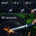thumbnail image 5 of Charcoal Starter Electric Igniter 1500W for Grill and Fireplace, Portable Metal Lighter with US Plug, 110-230V for Wood Burning, Fire Pit, Camping and Indoor Outdoor Use, 18.89 x 3.14 Inches, 5 of 6