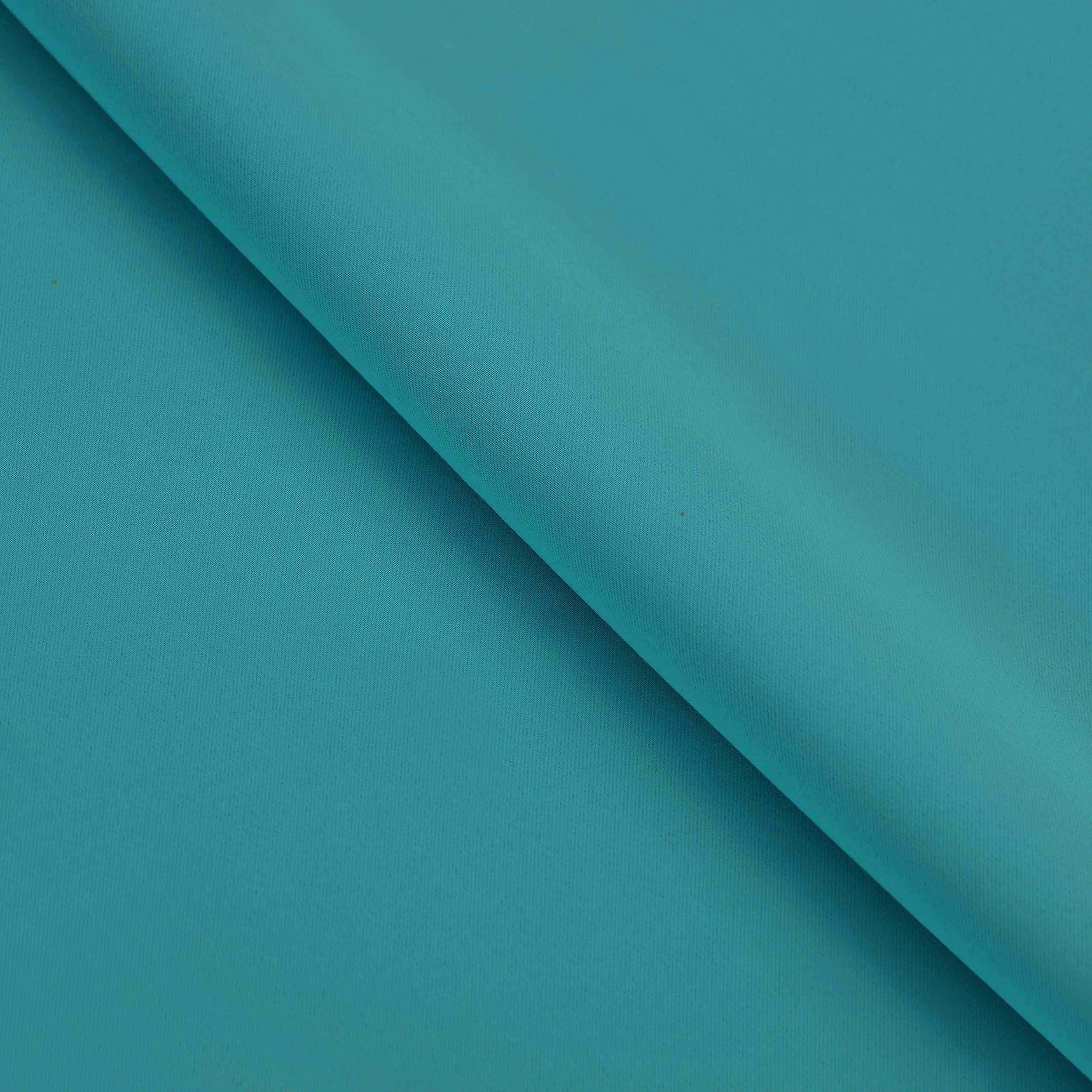 Superior Blackout Solid Light Filtering Grommet Curtain Panel Set, 46" x 63", Aqua