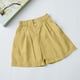 thumbnail image 4 of Pantalones cortos con cintura elástica y estampados para niños, talla mediana, informales, de verano, de poliéster, 4 of 5