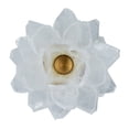 thumbnail image 4 of CC Home Furnishings Floral Selenite Stone Candle Holder - 5.5", 4 of 9