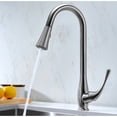 thumbnail image 3 of ANZZI MOORE Undermount 32 in. Double Bowl Kitchen Sink with Singer Faucet in Brushed Nickel, 3 of 7