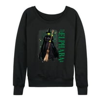 Wicked - Elphaba No One Mourns The Wicked - Women's French Terry Pullover Sweatshirt