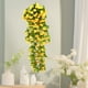 thumbnail image 1 of Hanging Flowers Artificial Decorations Silk Faux Hanging Plants Faux Hanging Hanging Artificial Flowers, 1 of 6
