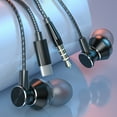 thumbnail image 3 of Hicess In-ear Earphone Universal 1.2m 3.5mm Wired Control Sport Headset for Mobile Phone, 3 of 8