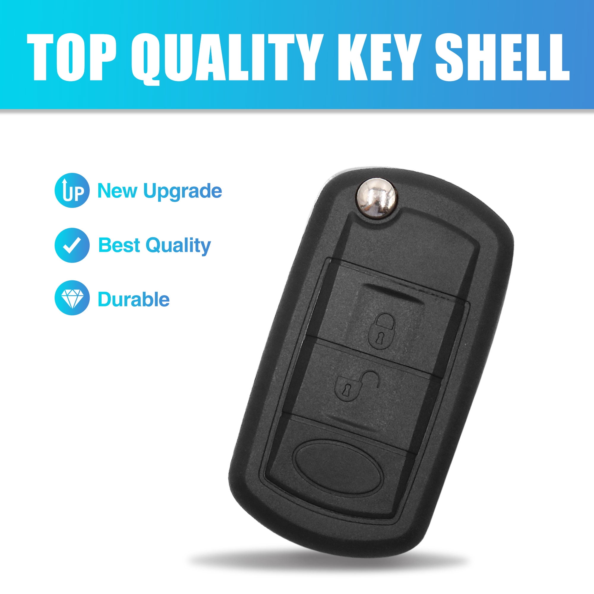 Unique Bargains Flip Key Fob Shell Case Replacement M603-HI