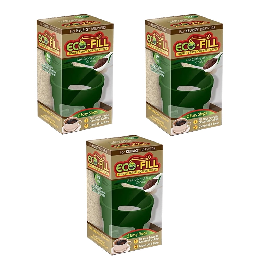 Eco-Fill Reusable Coffee Filter- 3 Pack 