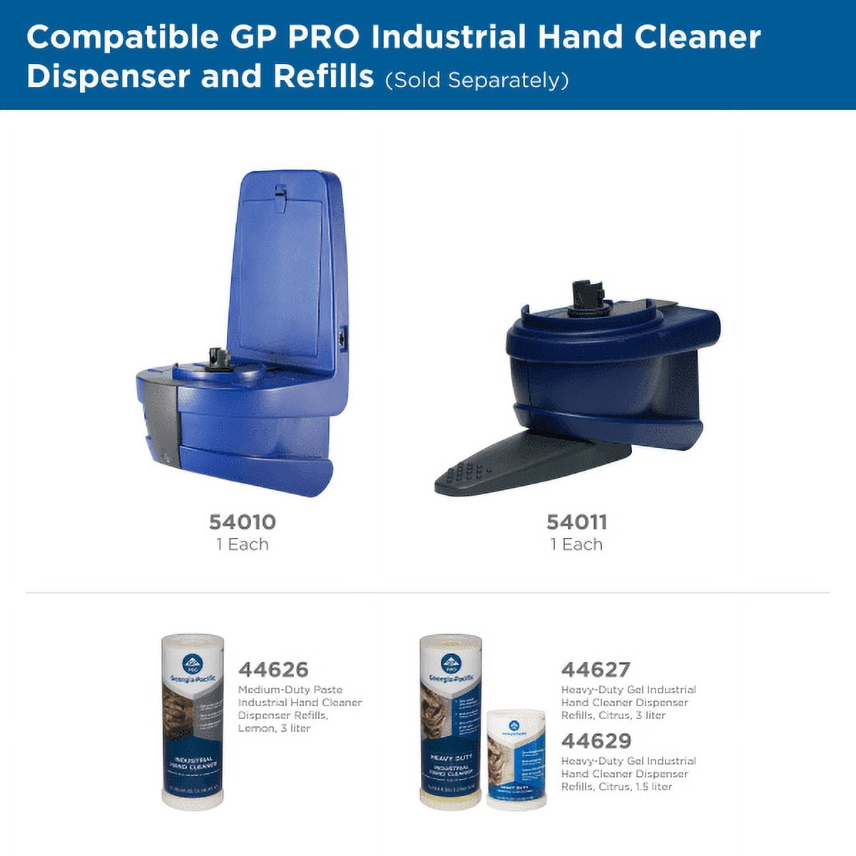 Georgia-Pacific Automated Industrial Hand Soap Dispenser, Blue