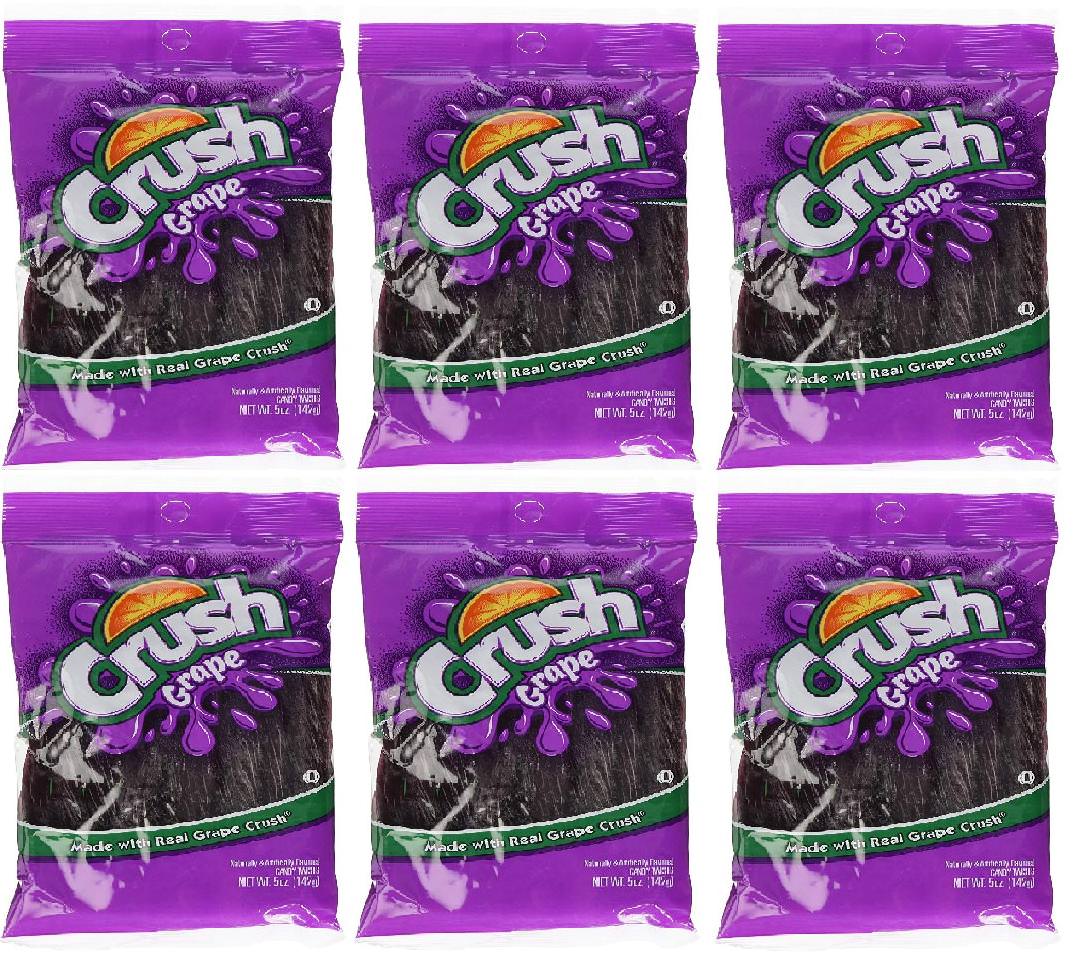 Kenny's Grape Crush Licorice Twists 6 Pack