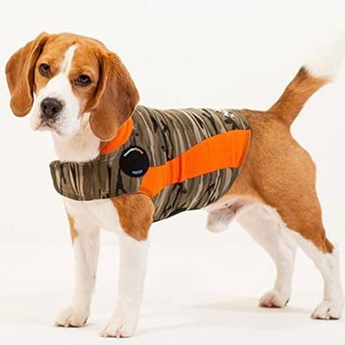 Vet Recommended Calming Solution Vest for Fireworks Travel Thunder ThunderShirt Polo Dog Anxiety Jacket & Separation 