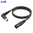 thumbnail image 3 of Cable de extensión de micrófono XLR XLR de 3 pines a conector de micrófono XLR, 3 of 9