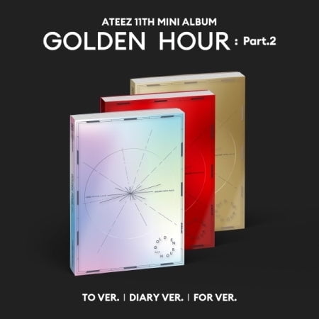 ★非売品◆サインCD◆ATEEZ◆GOLDEN HOUR : Part.2 ATEEZ - GOLDEN HOUR : PART.2 - FOR Ver. - Walmart Exclusive