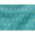 thumbnail image 4 of oneOone Tissu en Jersey de Viscose Imprimé Kasuri Signe Plus Tissu au Mètre 60 Pouces de Large, 4 of 5