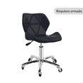 thumbnail image 4 of Silla de oficina con respaldo geométrica ergonómica ilios innova Negro, 4 of 10