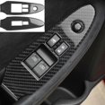 thumbnail image 2 of BAMILL 2PCS For Nissan 370Z 2009-20 Carbon Fiber Interior car door Lift Panel Trim, 2 of 7