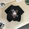 thumbnail image 3 of Marca Kulomi, camiseta de algodón de verano para niños, linda camiseta de dibujos animados de Sanrio para niño y niña, ropa informal de moda para niña bebé, 3 of 5
