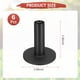 thumbnail image 3 of Uxcell 2.36" Tee de Golf de Caucho 6PCS Soporte de Pelota Estable para Interior y Exterior Negro, 3 of 7