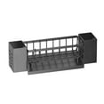 thumbnail image 2 of Multifunctional Kitchen Sink Organizer Rack | Automatic Drainage Se & Utensil Holder | Gray Countertop Storage with Towel Bar & Cutlery Tube | 13.19" X 4.13" X 3.07", 2 of 6
