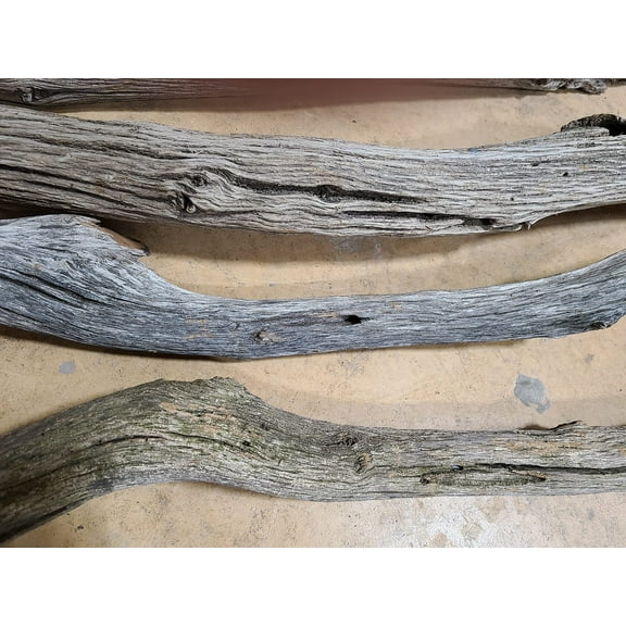 Hardwood Driftwood Pole 3 Foot Long (3pack)- Beautiful Vase or Crafting Decor - Hard to Find, Hand Picked, Wedding, Venue Decor, Macrame