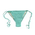 thumbnail image 7 of Yuhangmm Women's Swim Shorts, Women High Waist Bikini Bottom T Back Knit Swim Pants Tie Side Beach Pool Summer Light Green L, 7 of 7