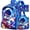 Astronaut Blue, variant on 2 IN 1 Boys Dinosaur Backpack, 17" Kids Bookbag with Built-in Bottom Lunch Compartment, Water Resistant School Backpacks for Elementary Toddler - Lightning T-Rex Blue