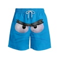 thumbnail image 4 of Shores Para Niños Boys Casual Shorts With Graphic Print Elastic Waistband Pockets For Beach And Play, 4 of 5