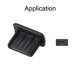 thumbnail image 3 of Tapón de silicona anti-polvo para Mini USB negro 10 piezas, 3 of 4