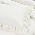 thumbnail image 6 of Lush Decor Reyna Textured Ruffle Detail Daybed Cover, 68"x92", Light Gray, 6-Pc Set, 6 of 11