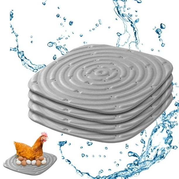 4pcs Washable Chicken Nest Mats, Chicken Nesting Pads for Laying Eggs