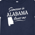 thumbnail image 4 of Inktastic Someone in Alabama Loves Me Boys or Girls Baby T-Shirt, 4 of 5