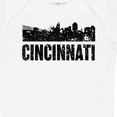thumbnail image 4 of Inktastic Cincinnati Skyline Grunge Boys or Girls Baby Bodysuit, 4 of 5