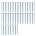 thumbnail image 4 of Juego de tornillos autoperforantes, 50 piezas de tornillos autoperforantes Surtido de tornillos autoperforantes Kit de tornillos autoperforantes Diseño aerodinámico, 4 of 14