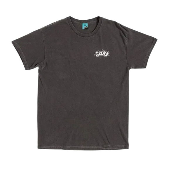Grease Adult T-Birds Back Print Washed T-Shirt