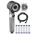 thumbnail image 1 of Ion Shower Drops Filtered Showerhead with Five Filters Filtered Shower Head with Handheld High Pres, 1 of 5