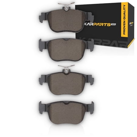 KarParts360 For Cupra Leon 2020 21 22 23 2024 Brake Pads | Ceramic | 57.6 Millimeters / 2.27 Inches Inner Height | 122.8 Millimeters / 4.83 Inches Inner Pad Width