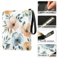 thumbnail image 4 of Game Card Storage Bag Collectible Trading Card Albums The 4-Pocket Card Binder With 50-Page Sleeve Can Hold 400 Game Cards Orange Flower Oil Painting, 4 of 6