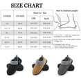 thumbnail image 7 of Ablanczoom Women & Men Slippers Comfy Memory Foam Houses Slippers Fuzzy Indoor Outdoor No-slip Winter Shoes, 7 of 7