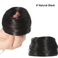 thumbnail image 2 of Chignons en Cheveux Humains Queue de Cheval Postiche Chouchous Brésiliens Extensions de Cheveux Beigne Chignon, 2 of 7