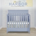 thumbnail image 4 of Dream On Me Harbor 4-in-1 Convertible Mini Crib, Dusty Blue, 4 of 13