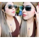 thumbnail image 5 of MIU MIU SOCIETE SMU59T KJT-2K1 SILVER BLUE GLITTER SQUARE SUNGLASSES. 58 mm, 5 of 6
